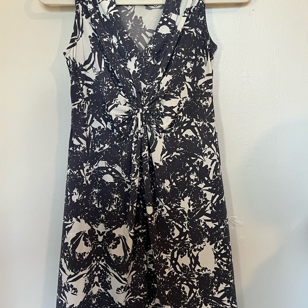 Sleeveless Dress with Cinched Waist